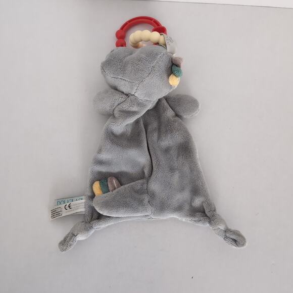 Douglas Baby Cuddle Toys Danny Dino Teether Plush Lovey Ring Stuffed Animal - Picture 3 of 9